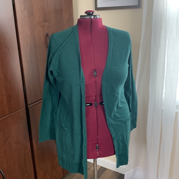 NWT Torrid Green Cardigan With POCKETS! 1X - Picture 3 of 4